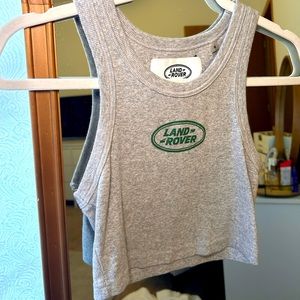 Land Rover cropped tank